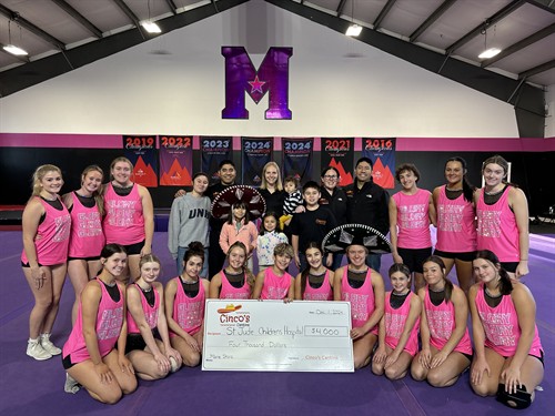 Cinco's Gives to St. Judes