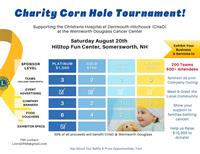 Corn Hole Tournament to benefit the Children's Hospital at Dartmouth-Hitchcock at the WDH Cancer Center