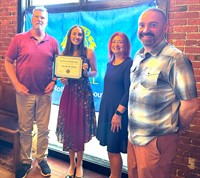 Dover, Rollinsford & South Berwick Lions Club Awards Scholarship to Marshwood High School Senior Charlotte Smith