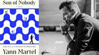 Yann Martel with “Son of Nobody”