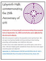 Labyrinth Walk Commemorating the 25th Anniversary of 9/11