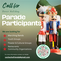 Dover Holiday Parade Call for Participants