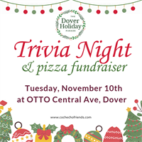 Support the Dover Holiday Parade with Pizza and Trivia at OTTO on November 10