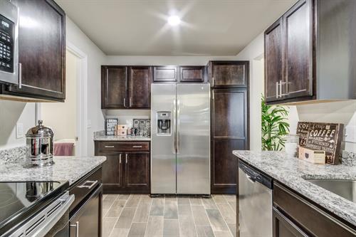 Montclair Elegant Kitchens with Stainless Appliances