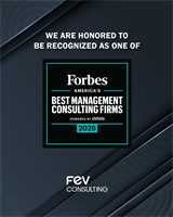 FEV Consulting recognized by Forbes and Statista as one of “America’s Best Management Consulting Firms” 2026