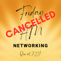 CANCELLED Friday AM Networking Meeting - Bean Counting and Consulting