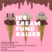 SnowCap Baskin Robbins Ice Cream Fundraiser