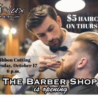 Grand Opening of the Barber Shop at PurLux