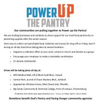 Power Up the Pantry Food Drive