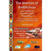 Warriors of AniKituhwa Performing Traditional Cherokee Dance
