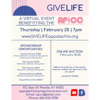 Give Life - A Virtual Auction Benefiting Appalachian Pregnancy Care Center