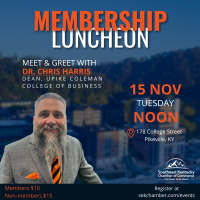 Membership Luncheon with Dr. Chris Harris