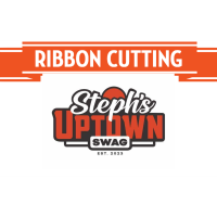 Steph's Uptown Swag Ribbon Cutting