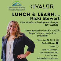 Lunch & Learn with KY Valor's Nicki Stewart