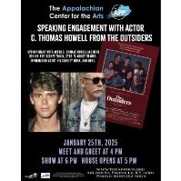 Speaking engagement with actor C Thomas Howell from the Outsiders