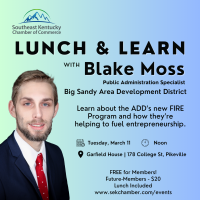 Lunch & Learn with Big Sandy ADD's Blake Moss