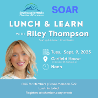 Lunch & Learn with SOAR's Riley Thompson