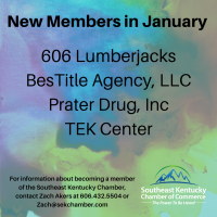 Welcome these new members who joined the Chamber in the month of January. 