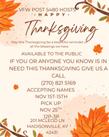 Thanksgiving Food Basket