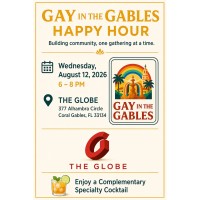 Gay in the Gables Happy Hour