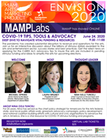MAMP LAB 5: COVID-19 Tips, Tools & Advocacy Deep Dive to Navigate Vital Funding & Resources