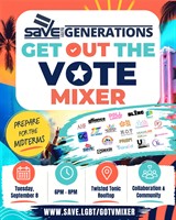 SAVE Generations Get Out the Vote Mixer