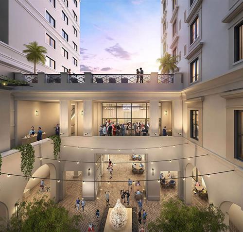 Paseo- Event Plaza- Rendering
