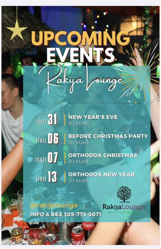 Rakija Lounge Restaurants Miami Dade Gay Lesbian Chamber Of 
