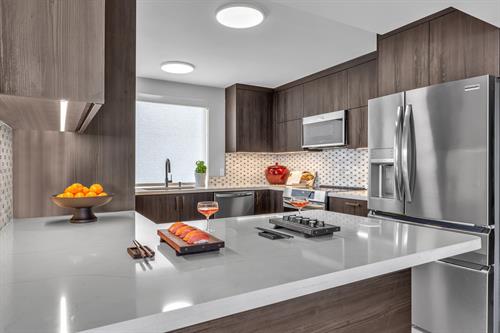 Modern Asian Brickell Kitchen