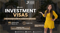 Investment Visas to the U.S.: The Strategic Guide for Global Entrepreneurs with Attorney Romy B. Jurado, Esq.
