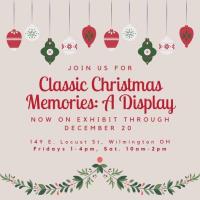 Now featuring "Classic Christmas Memories: A Display" and Extended Holiday Gift Shop Hours