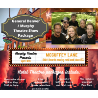 April General Denver/Murphy Theatre Show Packages