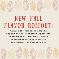 Fall Flavor Roll Out:  Oatmeal Cookie Ice Cream