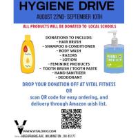 Hygiene Drive- Vital Fitness