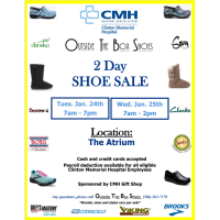 2 Day Shoe Sale Presented by Outside the Box Shoes