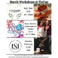 Sip & Dipity Paint Bar at TinCap