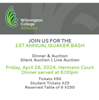 Wilmington College Quaker Bash Dinner/Auction