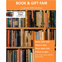 Book & Gift Fair to Benefit CMH Gift Shop