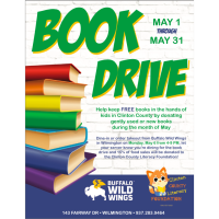Book Drive for the Clinton County Literacy Foundation