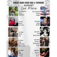 August Live Music Saturdays at TinCap