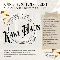 Kava Haus' 10th Anniversary Celebration & Ribbon Cutting