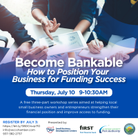 Free Workshop! Become Bankable: How to Position Your Business for Funding Success