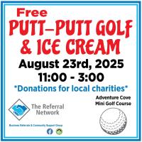 Free Putt-Putt Golf & Ice Cream