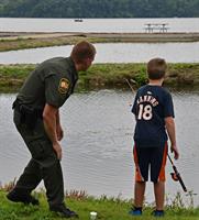 Cowan Lake Youth Trout Fishing Event
