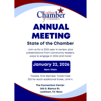 Annual Meeting - State of the Chamber