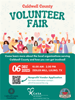 Caldwell County Volunteer Fair