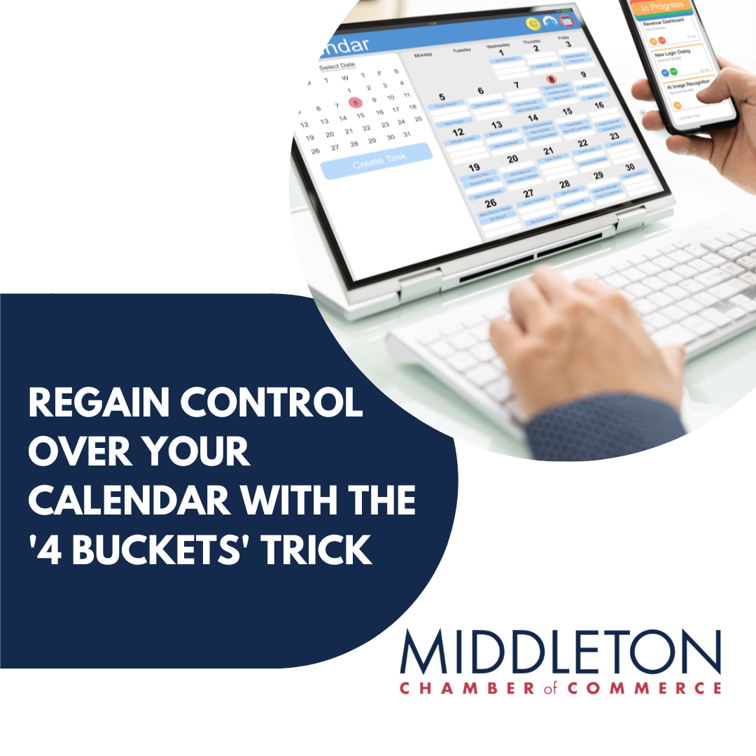 Image for Regain Control Over Your Calendar with the '4 Buckets' Trick