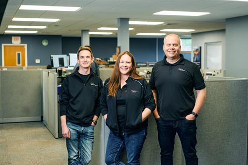 Teamwork in action—Clarity's Executive Team keeping things running smoothly behind the scenes.