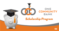 One Community Bank Announces 2024 Scholarship Program
