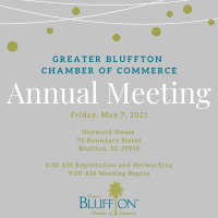 Greater Bluffton Chamber of Commerce Annual Meeting - 2021